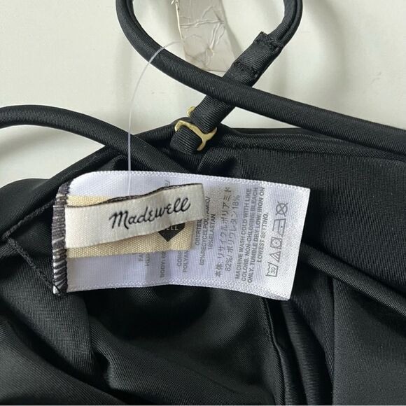 Madewell NWT Second Wave High-Neck One-Piece Swimsuit XXS - Picture 9 of 10